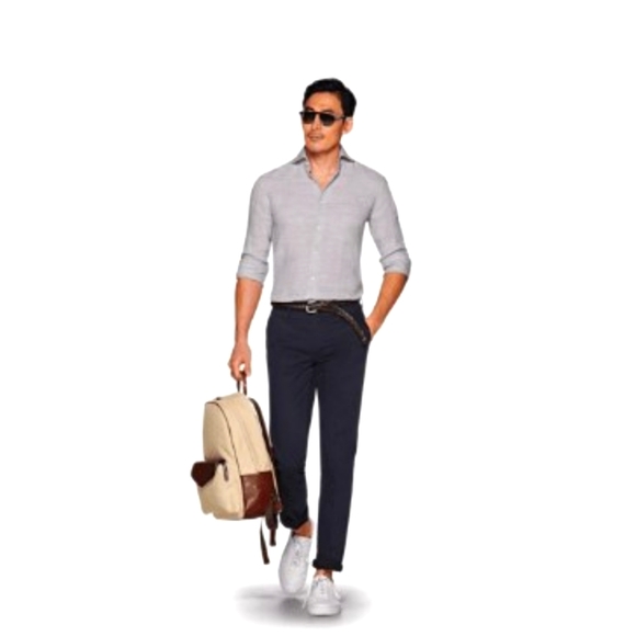 Suitsupply Grey Shirt 15¾ - Picture 1 of 8